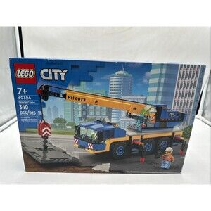 LEGO CITY 60324 Mobile Crane Retired Set New In Sealed Box - Good Condition